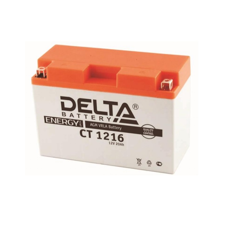 CT 1216 - аккумулятор Delta CT 16ah 12V  